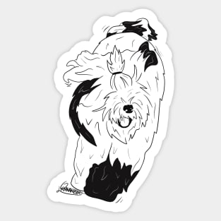 Happy Bobtail Sticker